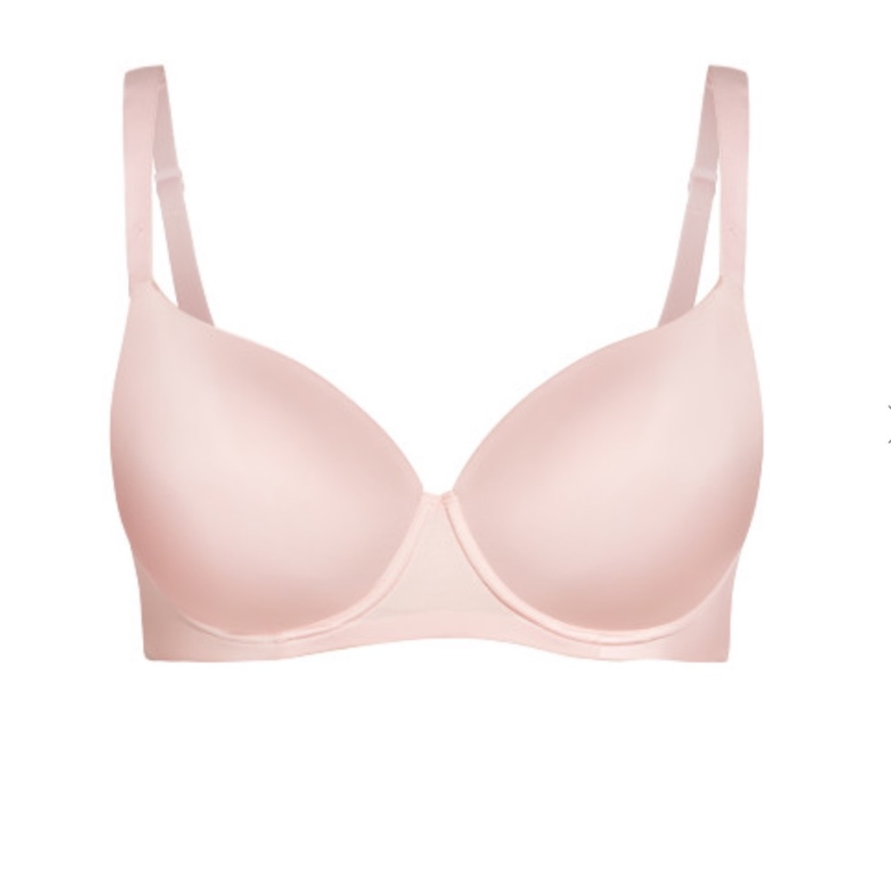 Smooth & Chic Cotton T-Shirt Bra - Pink Icing - Picture 5 of 6